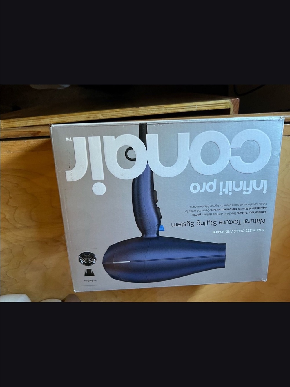 Conair Infiniti Pro Blue Hair Dryer